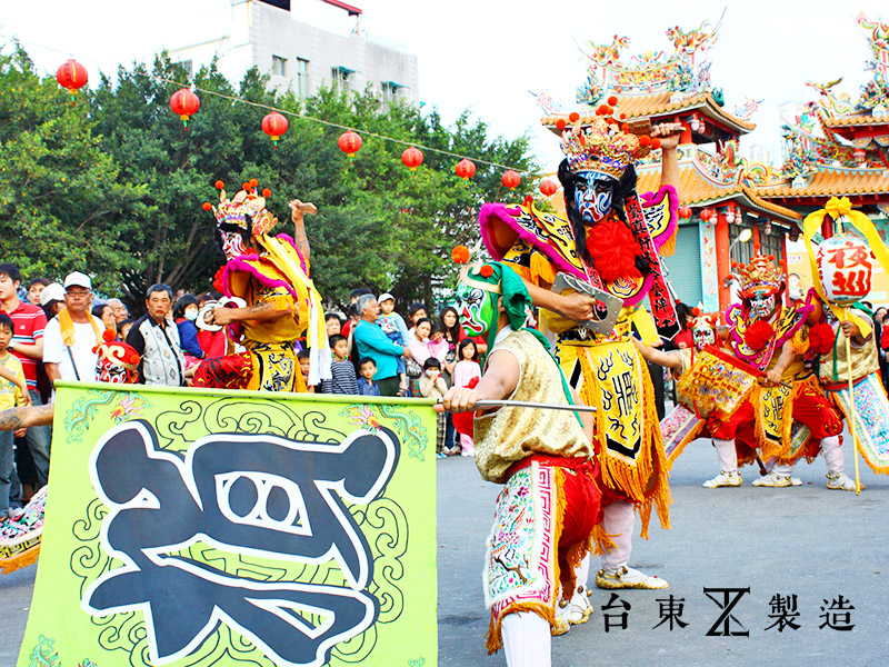 台東元宵炸寒單陣頭1